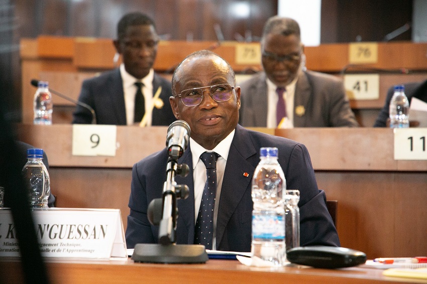 METFPA : Projet de Budget 2025N’Guessan KOFFI (Ministre) face aux députés :« 2025 verra la finalisation des différents dispositifs et le début du passage à l’échelle de l’Académie des Talents et de l’École de la Deuxième Chance »