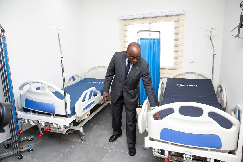 METFPA : Centre de Formation par Apprentissage (CFA) /Le Ministre N’Guessan KOFFI visite les travaux du CFA de Yopougon