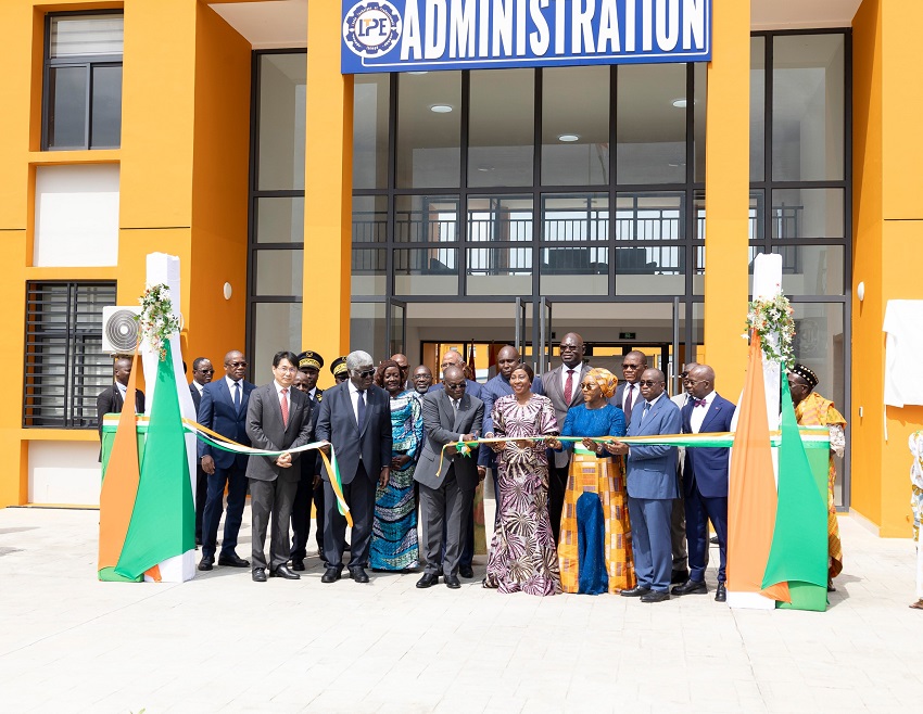 METFPA : Cérémonie d’inauguration du Lycée Technique et Professionnel d’Ébimpé (Anyama)