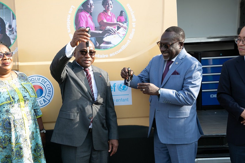 METFPA : Métiers de l’Industrie et l’Agro-Alimentaire Deux (02) Unités Mobiles de Formation (UMF) pour les Régions de la Bagoué et du Tchologo